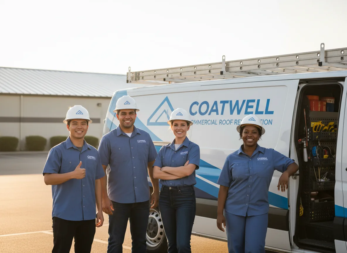 Commercial roof coating company in Weikert, PA